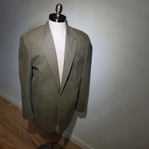 Alfani Khaki Green Sport Coat Large